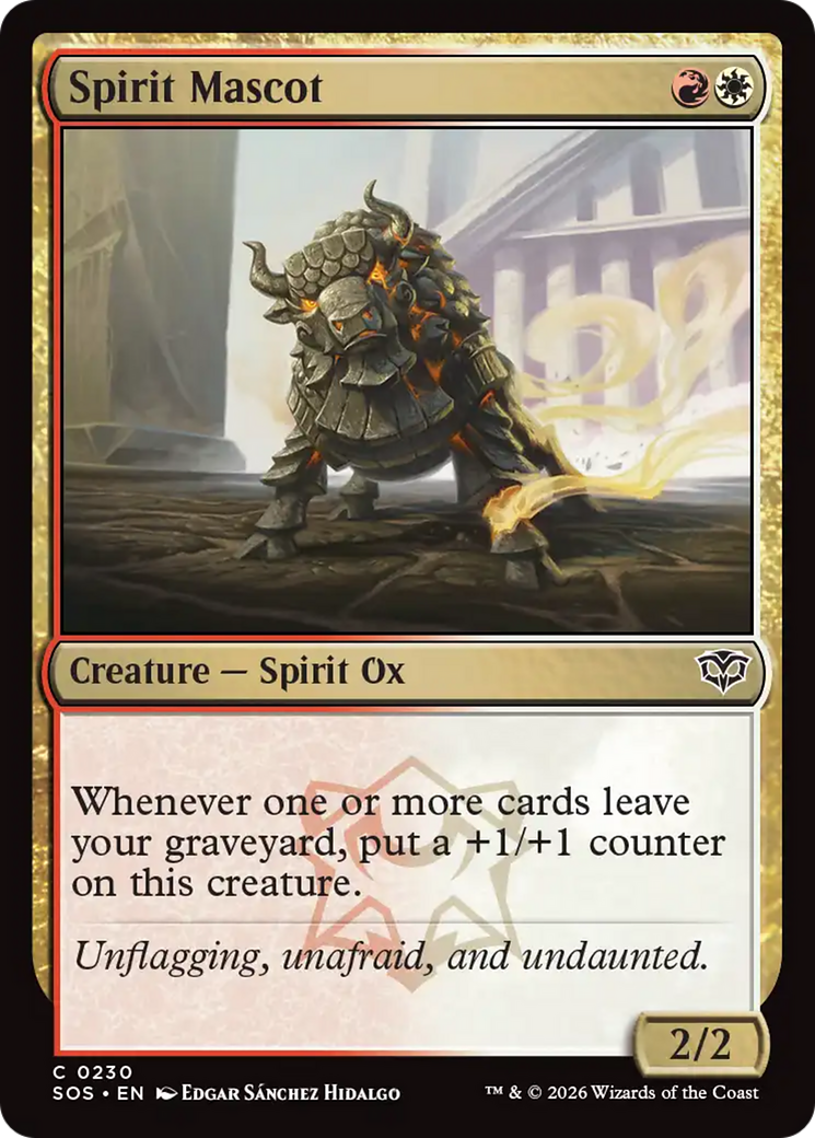 Magic: The Gathering - Spirit Mascot - Secrets of Strixhaven