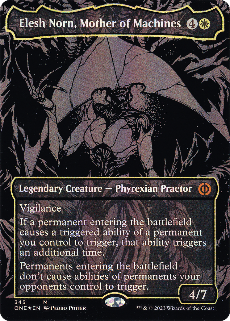 Magic: The Gathering - Elesh Norn, Mother of Machines Foil - Phyrexia: All Will Be One