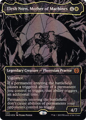 Magic: The Gathering - Elesh Norn, Mother of Machines Foil - Phyrexia: All Will Be One