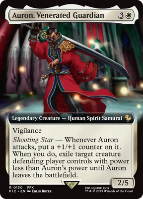 Magic: The Gathering - Auron, Venerated Guardian - Final Fantasy Commander