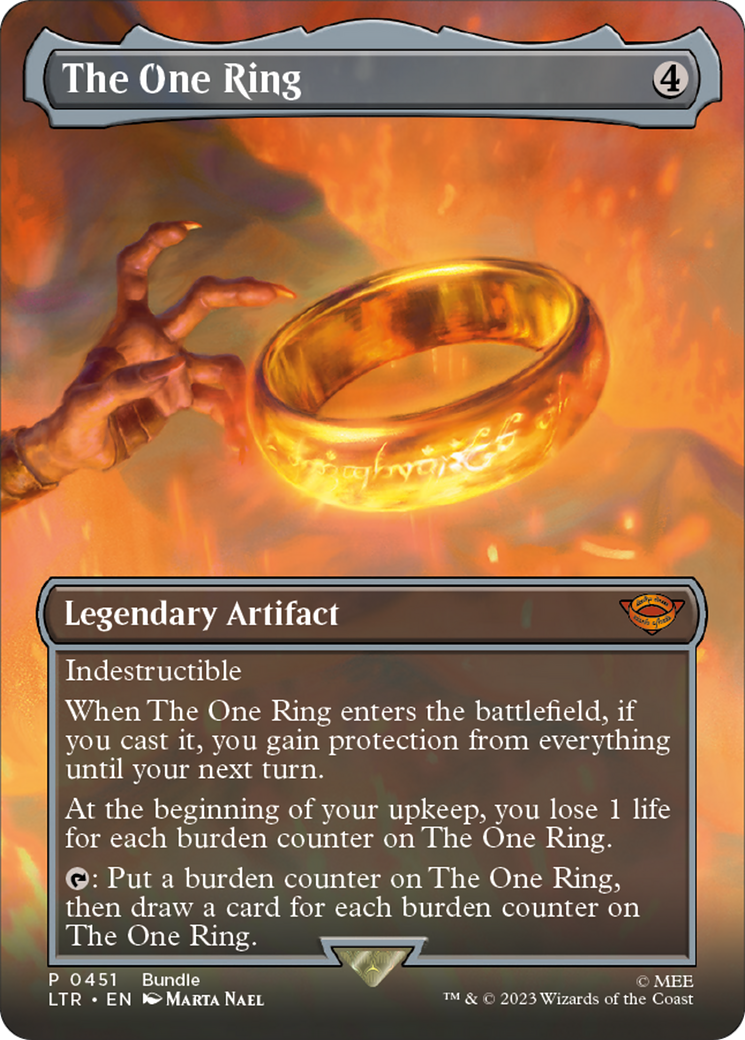 Magic: The Gathering - The One Ring Foil - The Lord of the Rings: Tales of Middle-earth