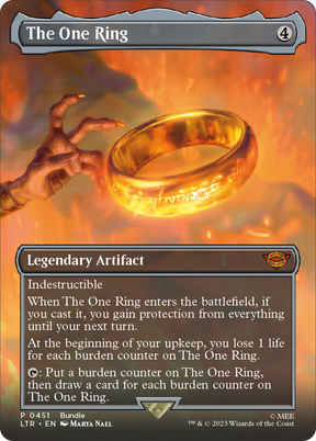 Magic: The Gathering - The One Ring Foil - The Lord of the Rings: Tales of Middle-earth
