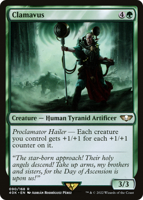 Magic: The Gathering - Clamavus - Warhammer 40000 Commander