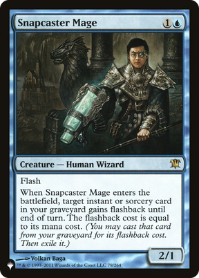 Magic: The Gathering - Snapcaster Mage - The List