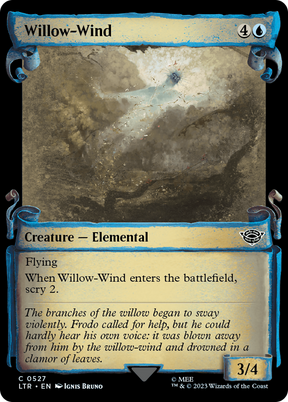 Magic: The Gathering - Willow-Wind Foil - The Lord of the Rings: Tales of Middle-earth
