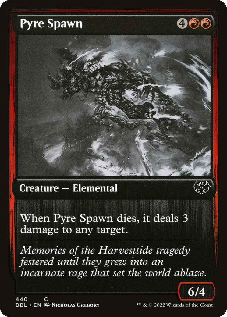 Magic: The Gathering - Pyre Spawn Foil - Innistrad: Double Feature