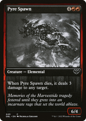 Magic: The Gathering - Pyre Spawn Foil - Innistrad: Double Feature