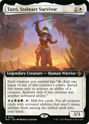 Magic: The Gathering - Tazri, Stalwart Survivor Foil - March of the Machine: The Aftermath
