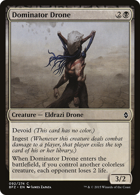Magic: The Gathering - Dominator Drone Foil - Battle for Zendikar