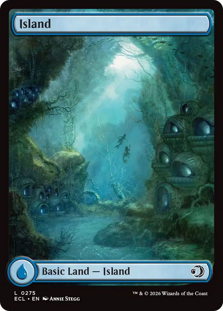 Magic: The Gathering - Island #275 Foil - Lorwyn Eclipsed