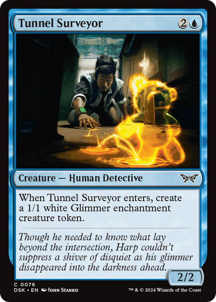 Magic: The Gathering - Tunnel Surveyor Foil - Duskmourn: House of Horror