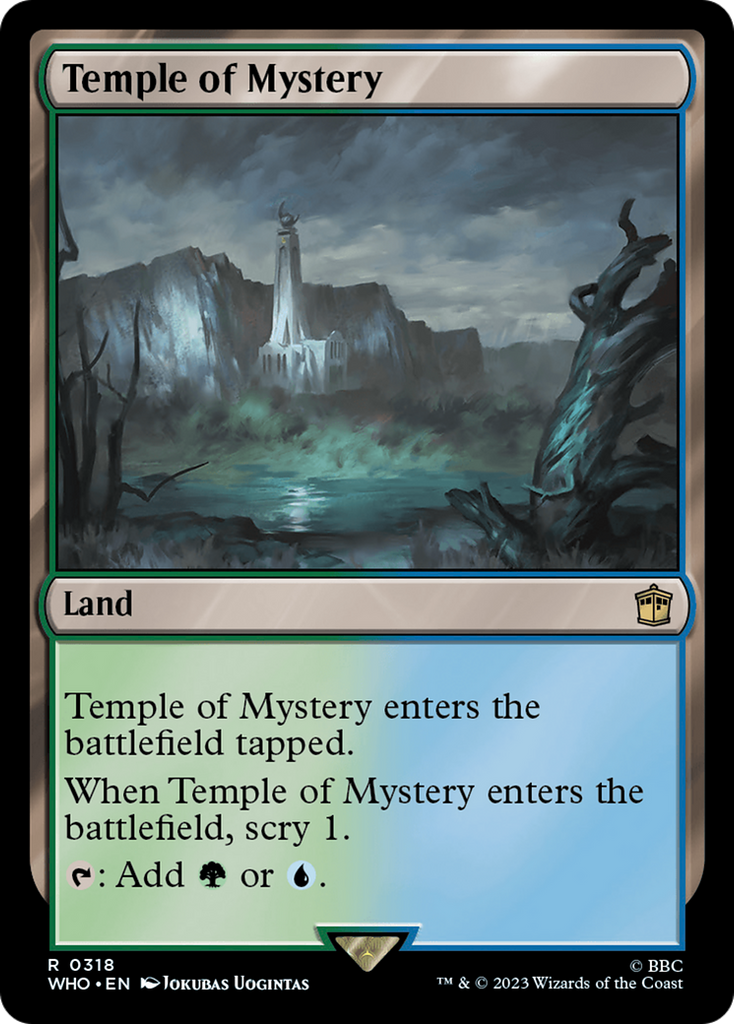 Magic: The Gathering - Temple of Mystery - Doctor Who