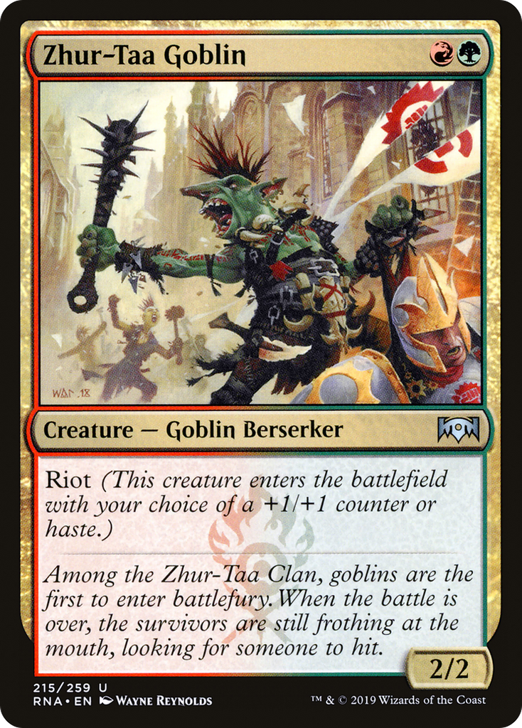 Magic: The Gathering - Zhur-Taa Goblin Foil - Ravnica Allegiance