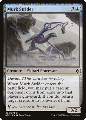 Magic: The Gathering - Murk Strider Foil - Battle for Zendikar