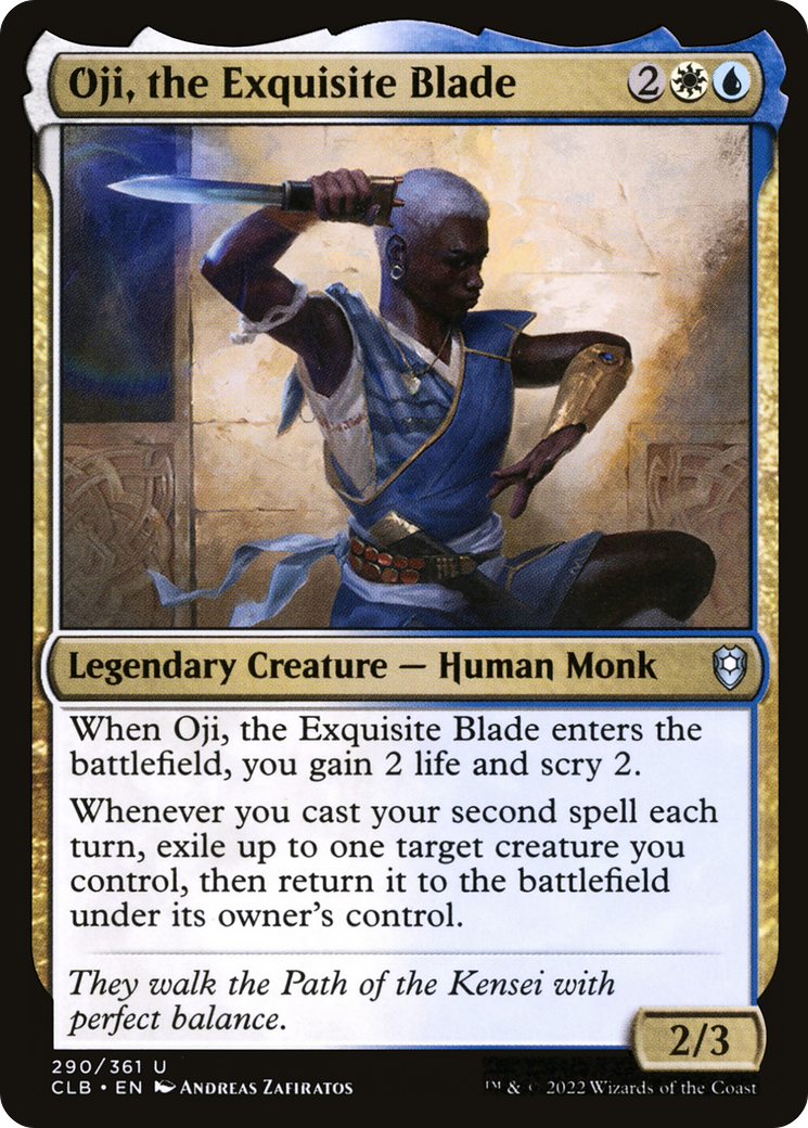 Magic: The Gathering - Oji, the Exquisite Blade - Commander Legends: Battle for Baldur's Gate