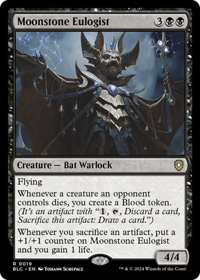 Magic: The Gathering - Moonstone Eulogist - Bloomburrow Commander