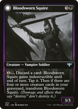 Magic: The Gathering - Bloodsworn Squire // Bloodsworn Knight - Innistrad: Double Feature