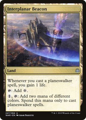 Magic: The Gathering - Interplanar Beacon Foil - War of the Spark