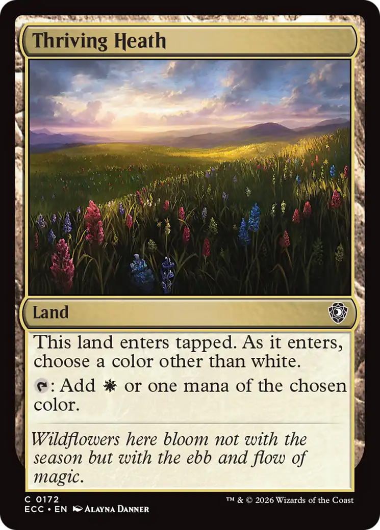 Magic: The Gathering - Thriving Heath - Lorwyn Eclipsed Commander
