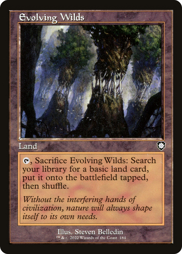 Magic: The Gathering - Evolving Wilds - The Brothers' War Commander