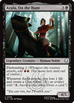 Magic: The Gathering - Azula, On the Hunt - Avatar: The Last Airbender