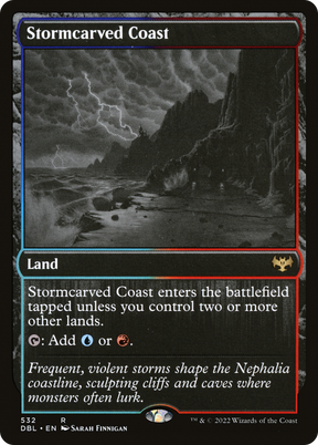 Magic: The Gathering - Stormcarved Coast Foil - Innistrad: Double Feature