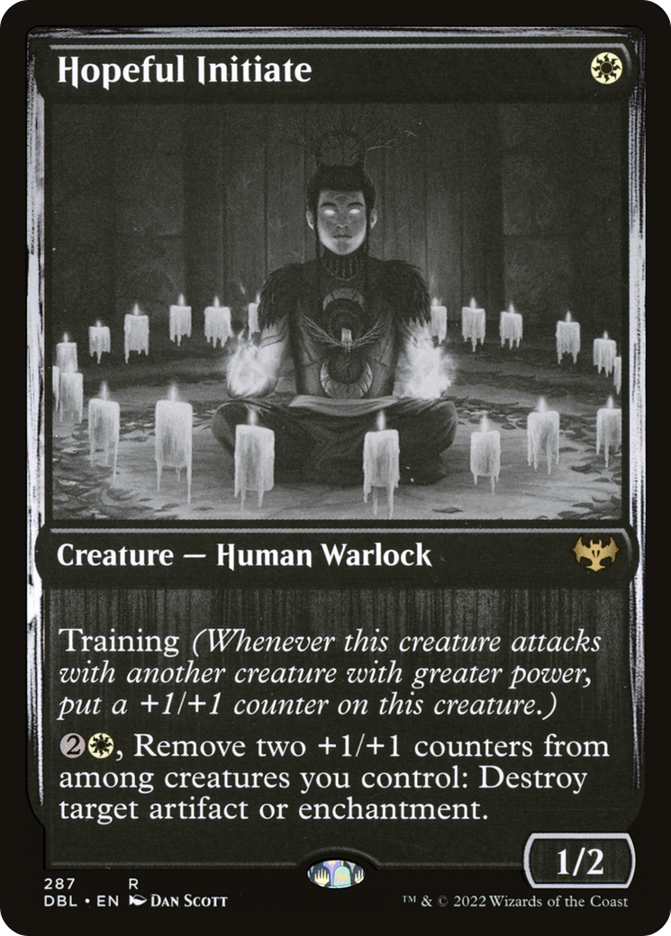 Magic: The Gathering - Hopeful Initiate - Innistrad: Double Feature