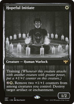 Magic: The Gathering - Hopeful Initiate - Innistrad: Double Feature