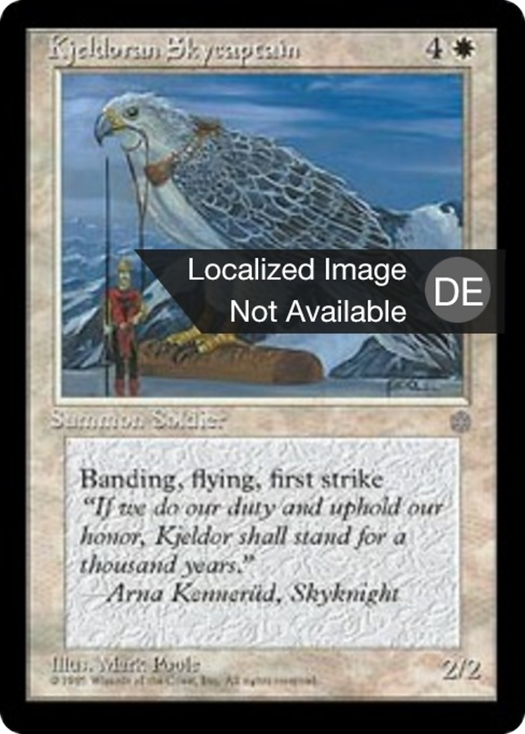 Magic: The Gathering - Kapitän der Himmelsritter - Ice Age