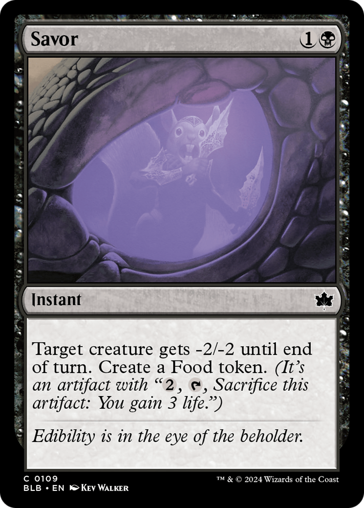 Magic: The Gathering - Savor - Bloomburrow
