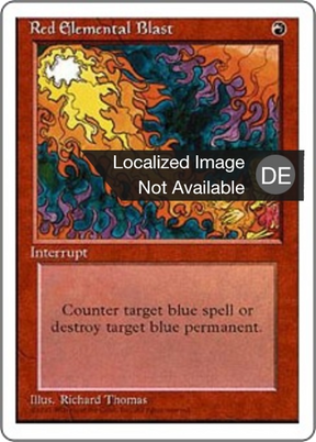 Magic: The Gathering - Roter Urknall - Fourth Edition