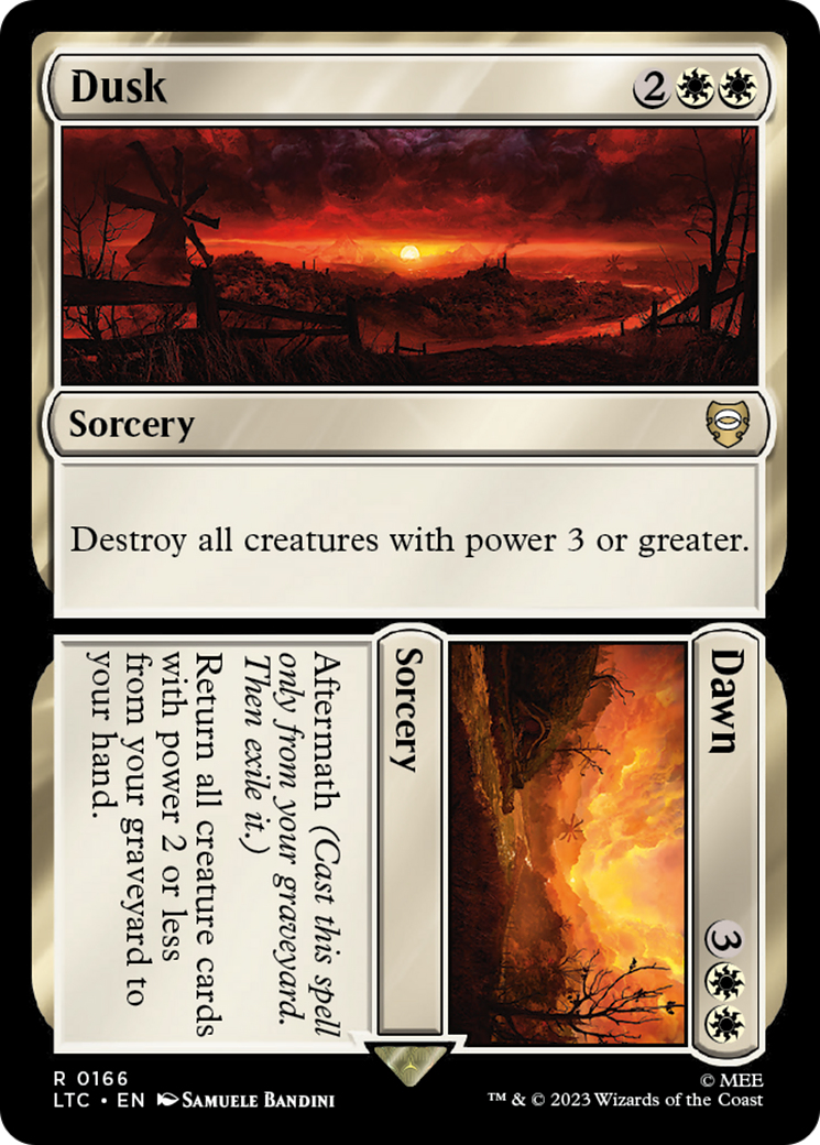 Magic: The Gathering - Dusk // Dawn - Tales of Middle-earth Commander