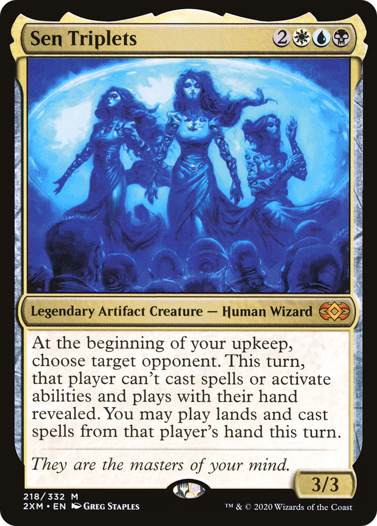 Magic: The Gathering - Sen Triplets Foil - Double Masters
