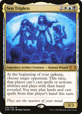 Magic: The Gathering - Sen Triplets Foil - Double Masters
