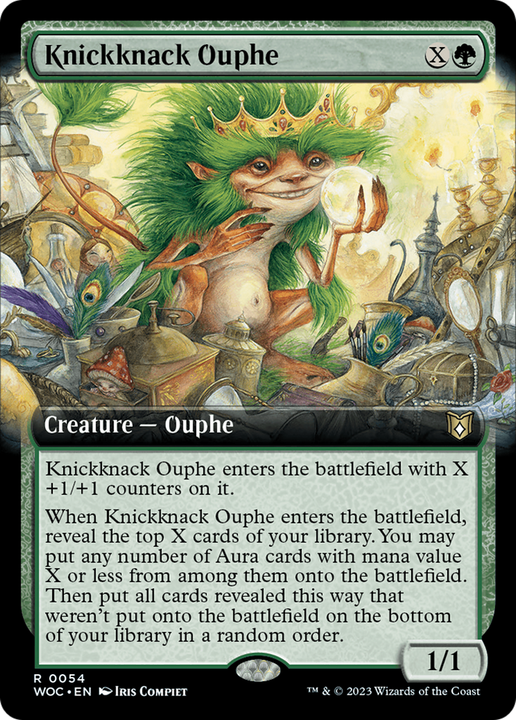 Magic: The Gathering - Knickknack Ouphe - Wilds of Eldraine Commander