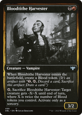 Magic: The Gathering - Bloodtithe Harvester - Innistrad: Double Feature