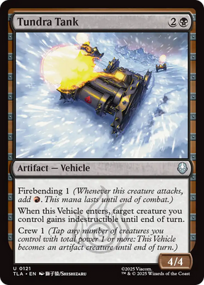 Magic: The Gathering - Tundra Tank Foil - Avatar: The Last Airbender