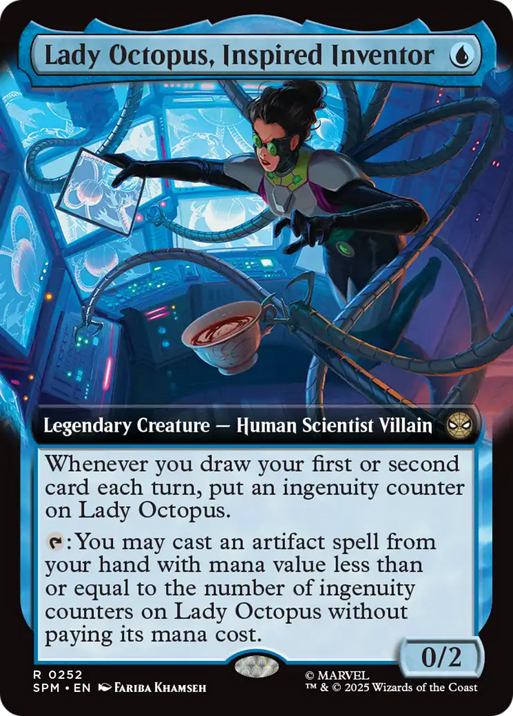 Magic: The Gathering - Lady Octopus, Inspired Inventor Foil - Marvel's Spider-Man