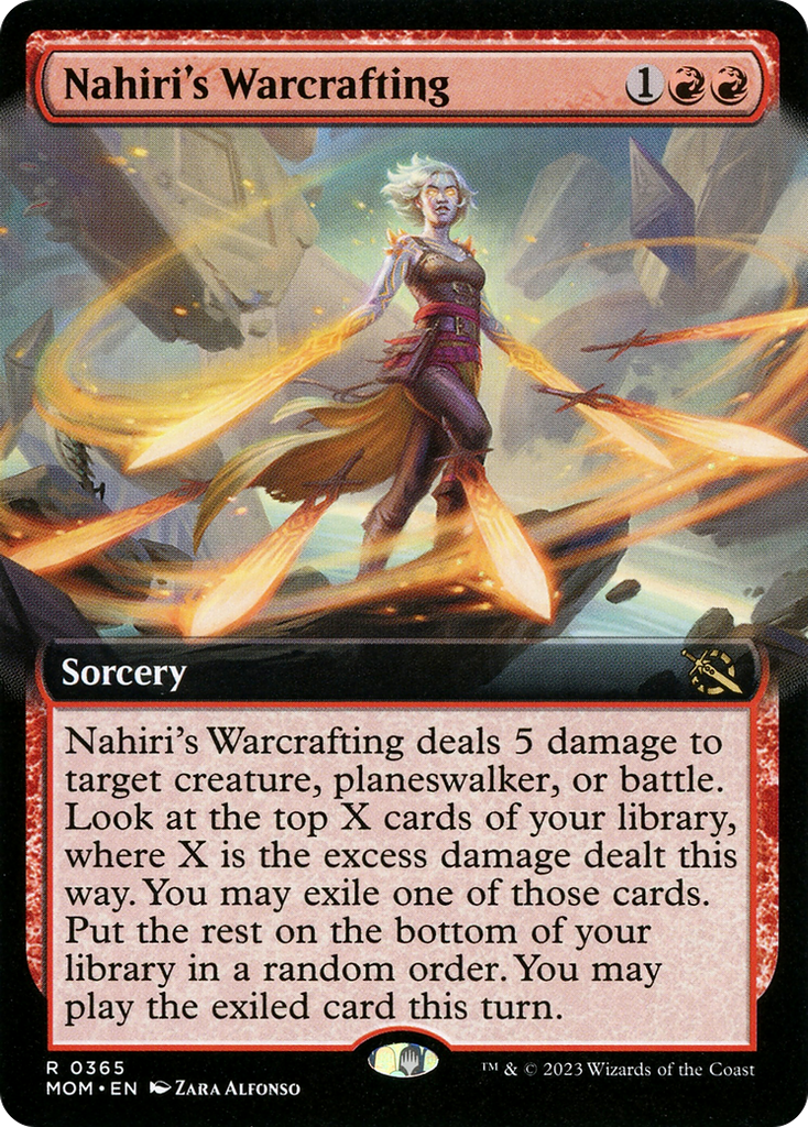 Magic: The Gathering - Nahiri's Warcrafting Foil - March of the Machine