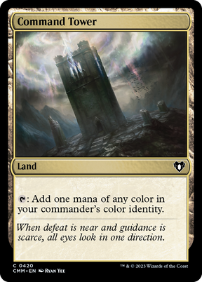 Magic: The Gathering - Command Tower Foil - Commander Masters
