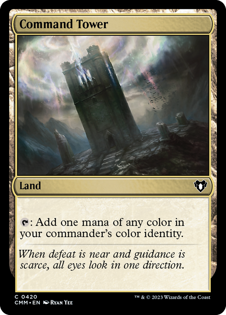Magic: The Gathering - Command Tower - Commander Masters