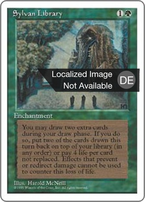 Magic: The Gathering - Waldesbibliothek - Fourth Edition