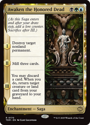 Magic: The Gathering - Awaken the Honored Dead Foil - Tarkir: Dragonstorm