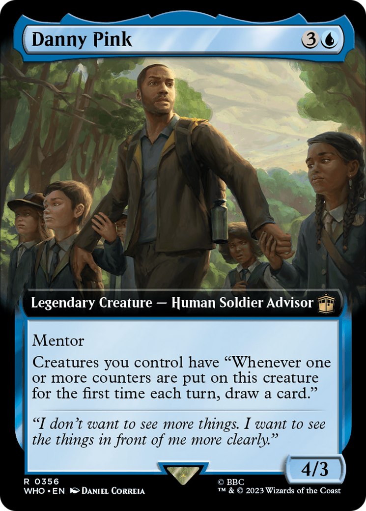 Magic: The Gathering - Danny Pink Foil - Doctor Who