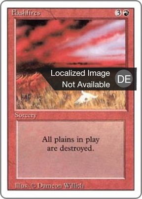 Magic: The Gathering - Steppenbrand - Revised Edition