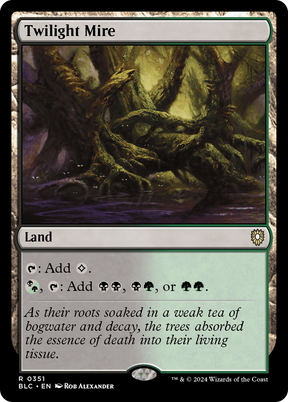 Magic: The Gathering - Twilight Mire - Bloomburrow Commander