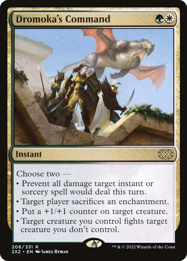 Magic: The Gathering - Dromoka's Command - Double Masters 2022
