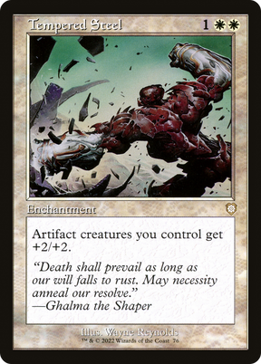 Magic: The Gathering - Tempered Steel - The Brothers' War Commander