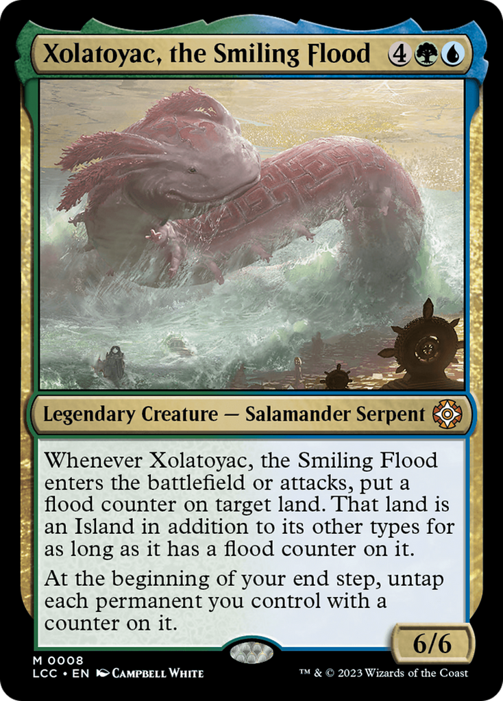 Magic: The Gathering - Xolatoyac, the Smiling Flood - The Lost Caverns of Ixalan Commander