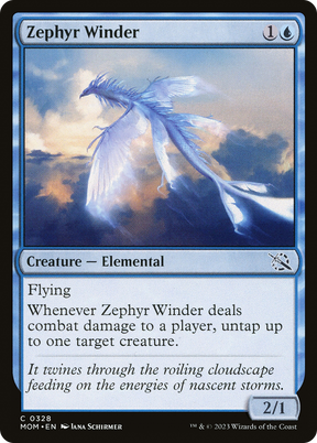 Magic: The Gathering - Zephyr Winder - March of the Machine